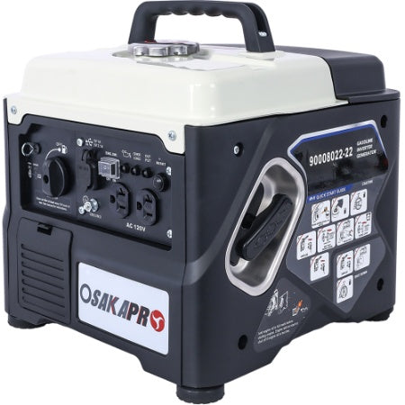 1200W Portable Inverter Generator – Ultra-Quiet Gas Engine